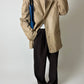 Leather blazer jacket | Soft Beige