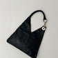 Leather tote bag | Black