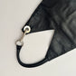 Leather tote bag | Black