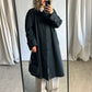 Oversized Mac coat | Forest green