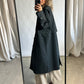 Oversized Mac coat | Forest green