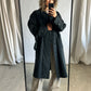 Oversized Mac coat | Forest green