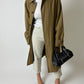 Checked capri trousers | Beige / Off white