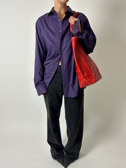 Relaxed shirt | Purple
