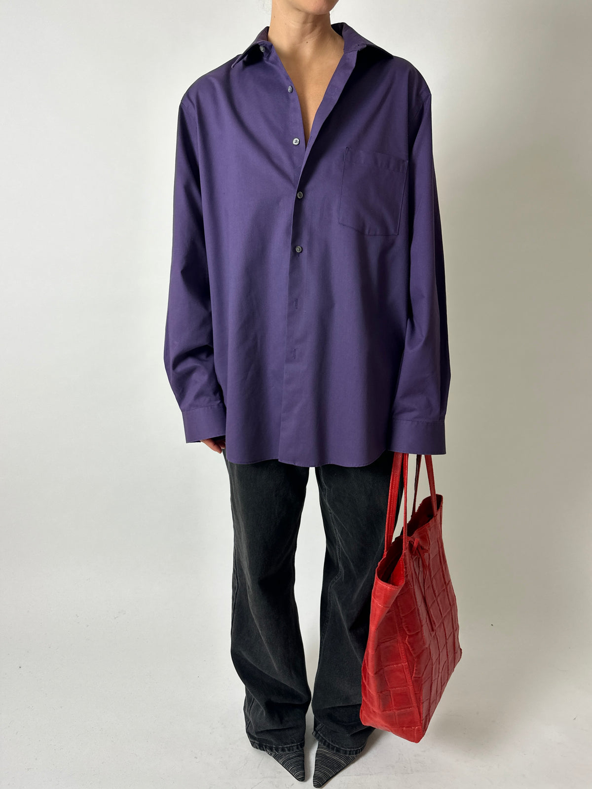 Relaxed shirt | Purple