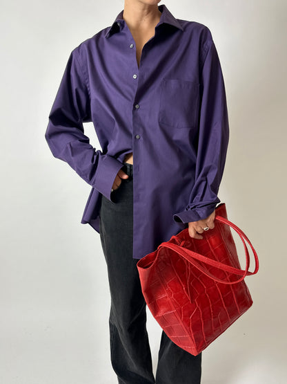 Relaxed shirt | Purple