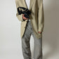 Relaxed fit blazer | Soft ecru