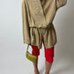Suede jacket | Sand