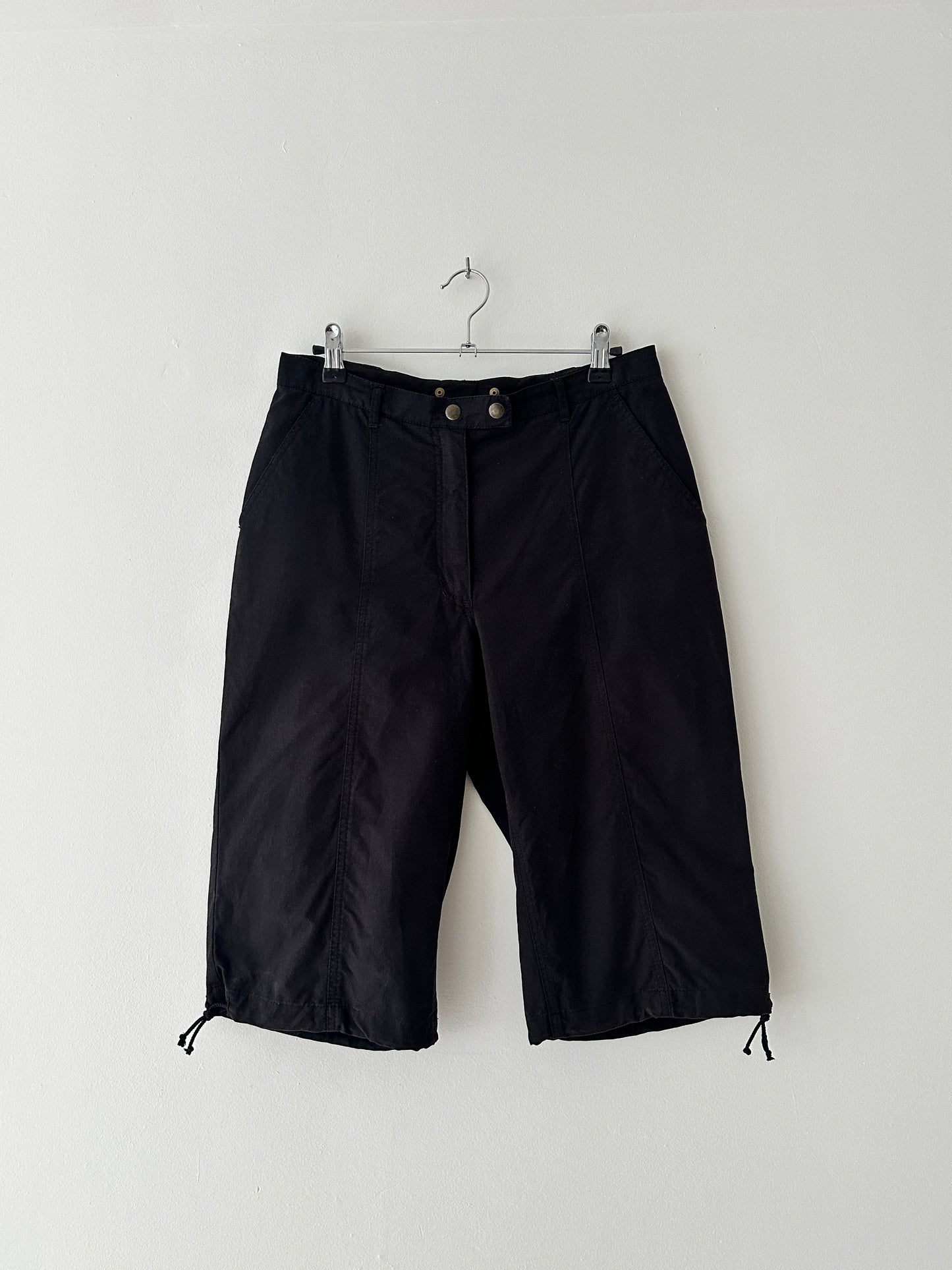 Capri trousers | Black
