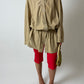 Suede jacket | Sand