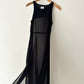 Sheer dress | Black