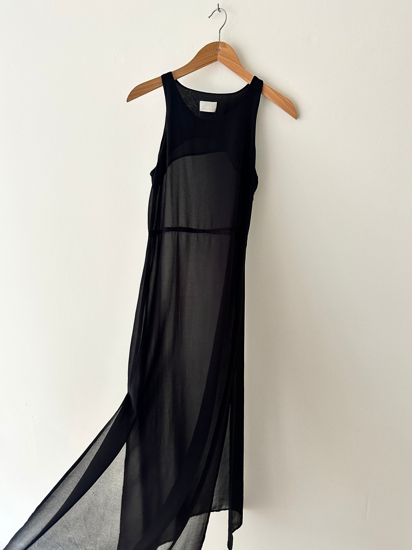 Sheer dress | Black