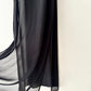 Sheer dress | Black