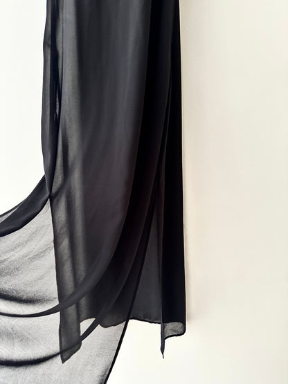Sheer dress | Black