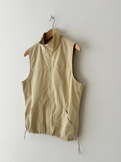 Zip sleeveless vest | Butter