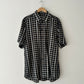 Checkered shirt | Black / Beige