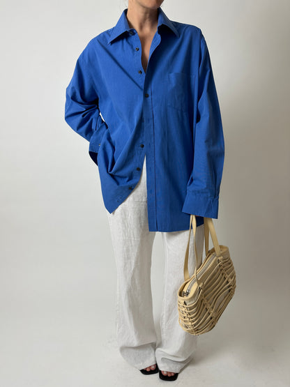 Relaxed shirt | Blue