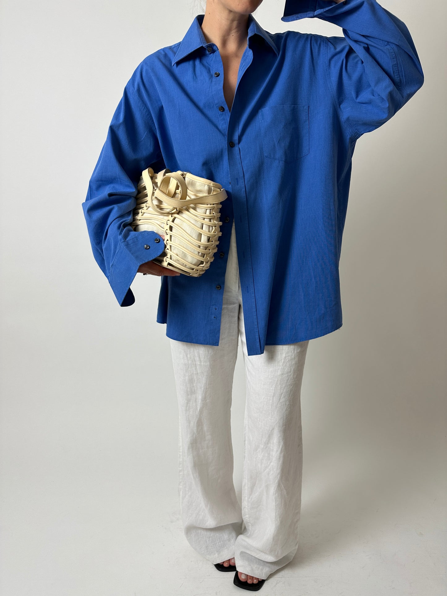 Relaxed shirt | Blue
