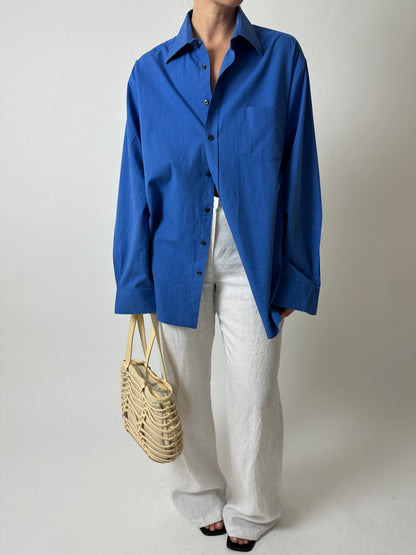 Relaxed shirt | Blue