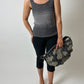 Knitted top | Grey melee