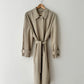Light weight trench coat | Soft beige