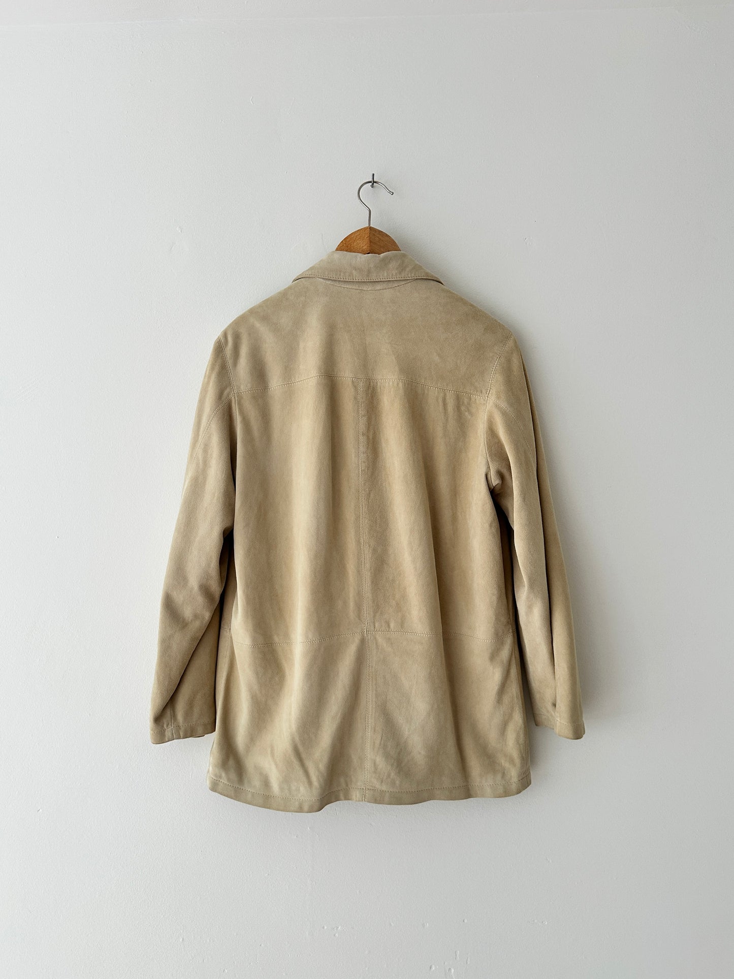 Suede relaxed jacket | Butter