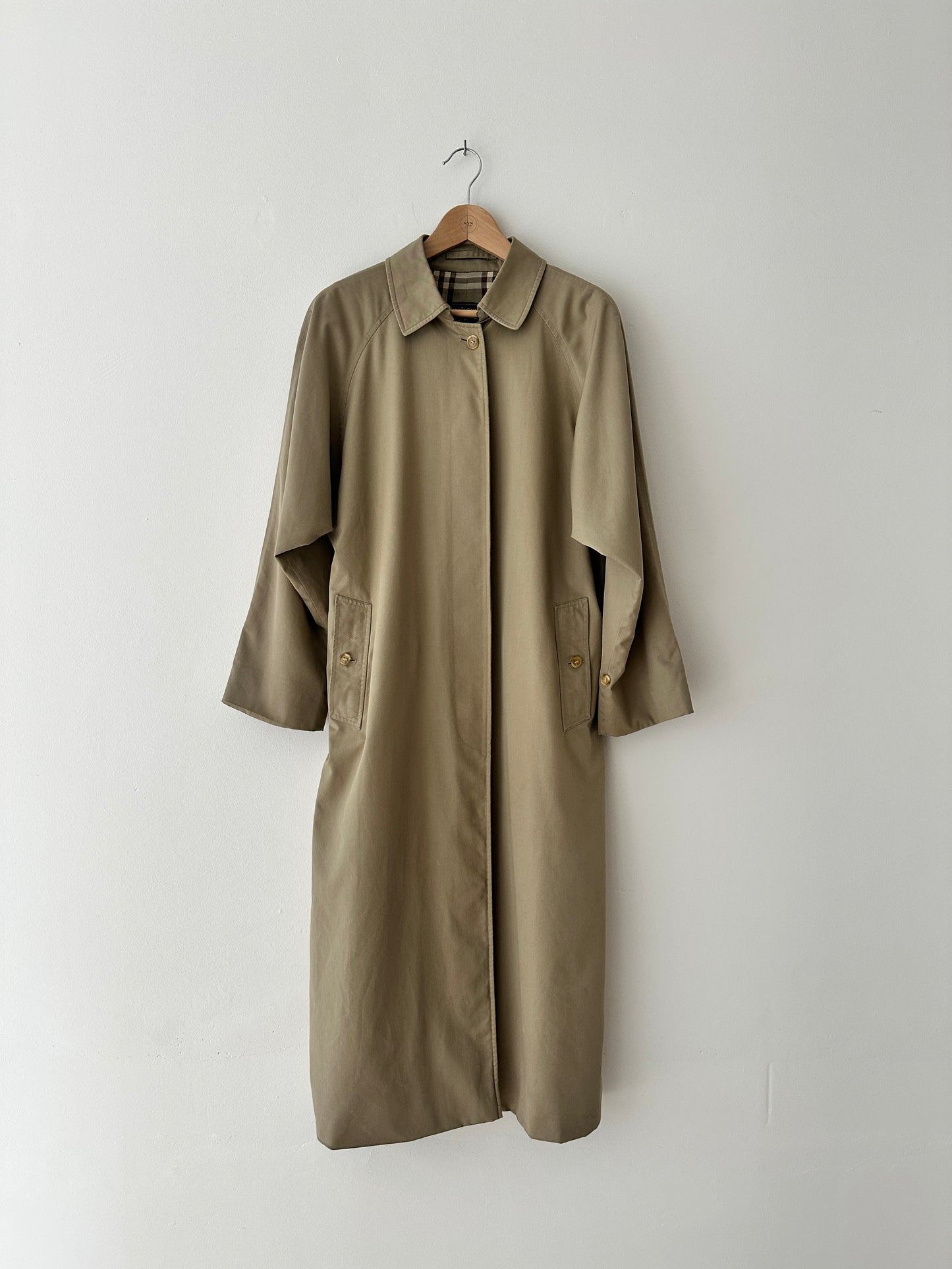 Burberry Mac coat | Green