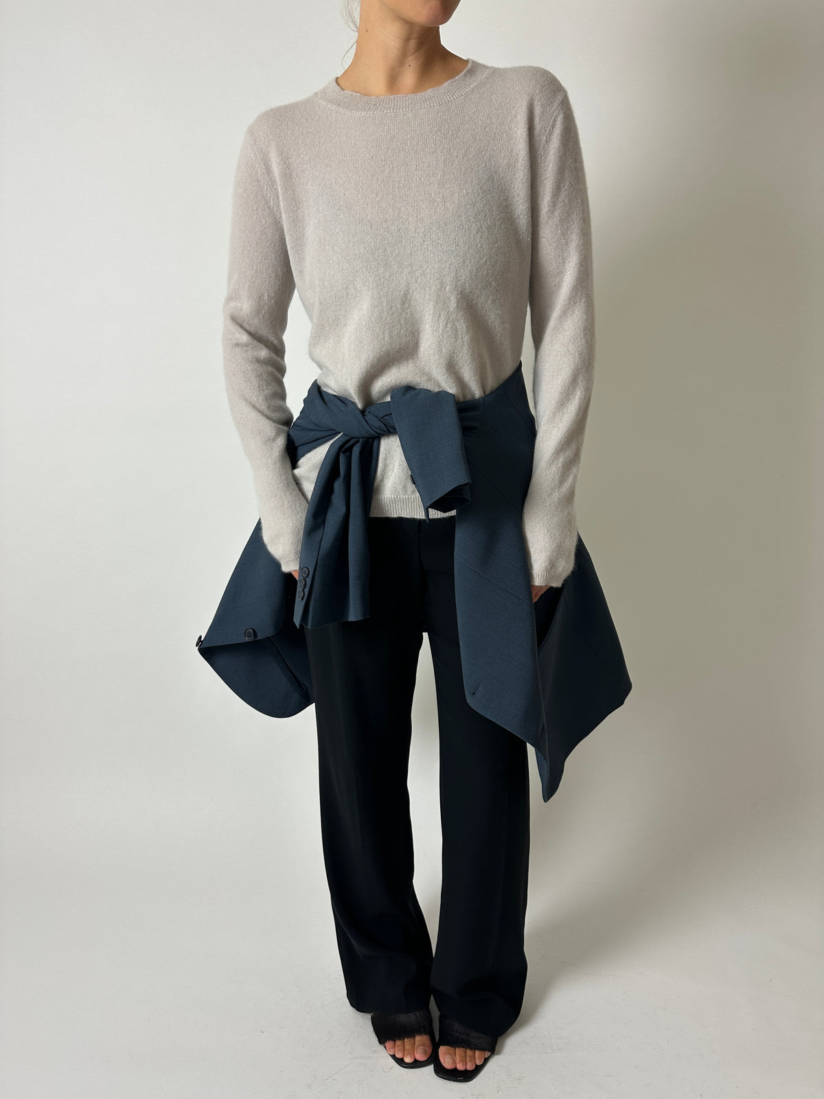 Cashmere jumper | Stone