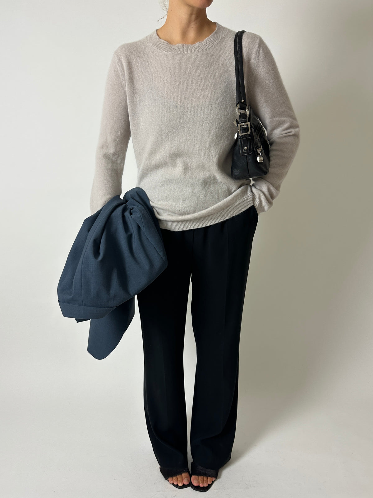 Cashmere jumper | Stone