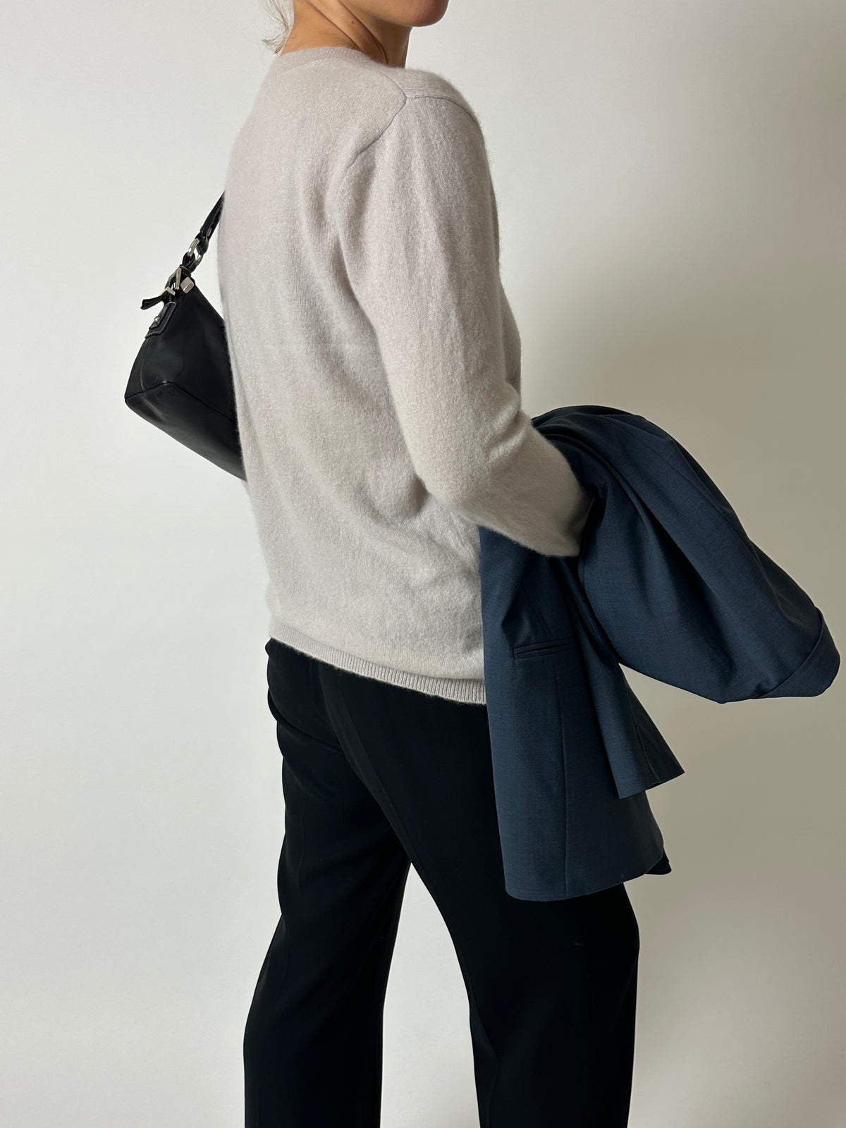 Cashmere jumper | Stone