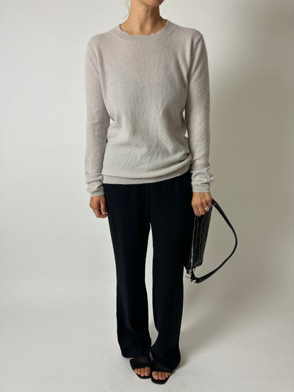 Cashmere jumper | Stone