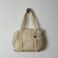 Leather shoulder bag | Butter cream