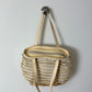 Leather shoulder bag | Butter cream