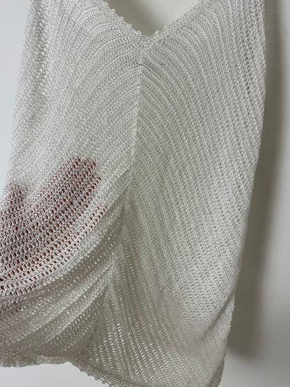 Crochet top | White