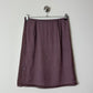 Sheer midi skirt | Mauve