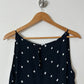 Polka dot dress | Dark blue
