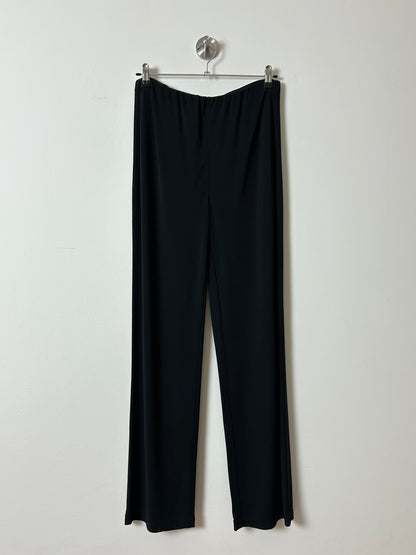 Straight leg trousers | Black