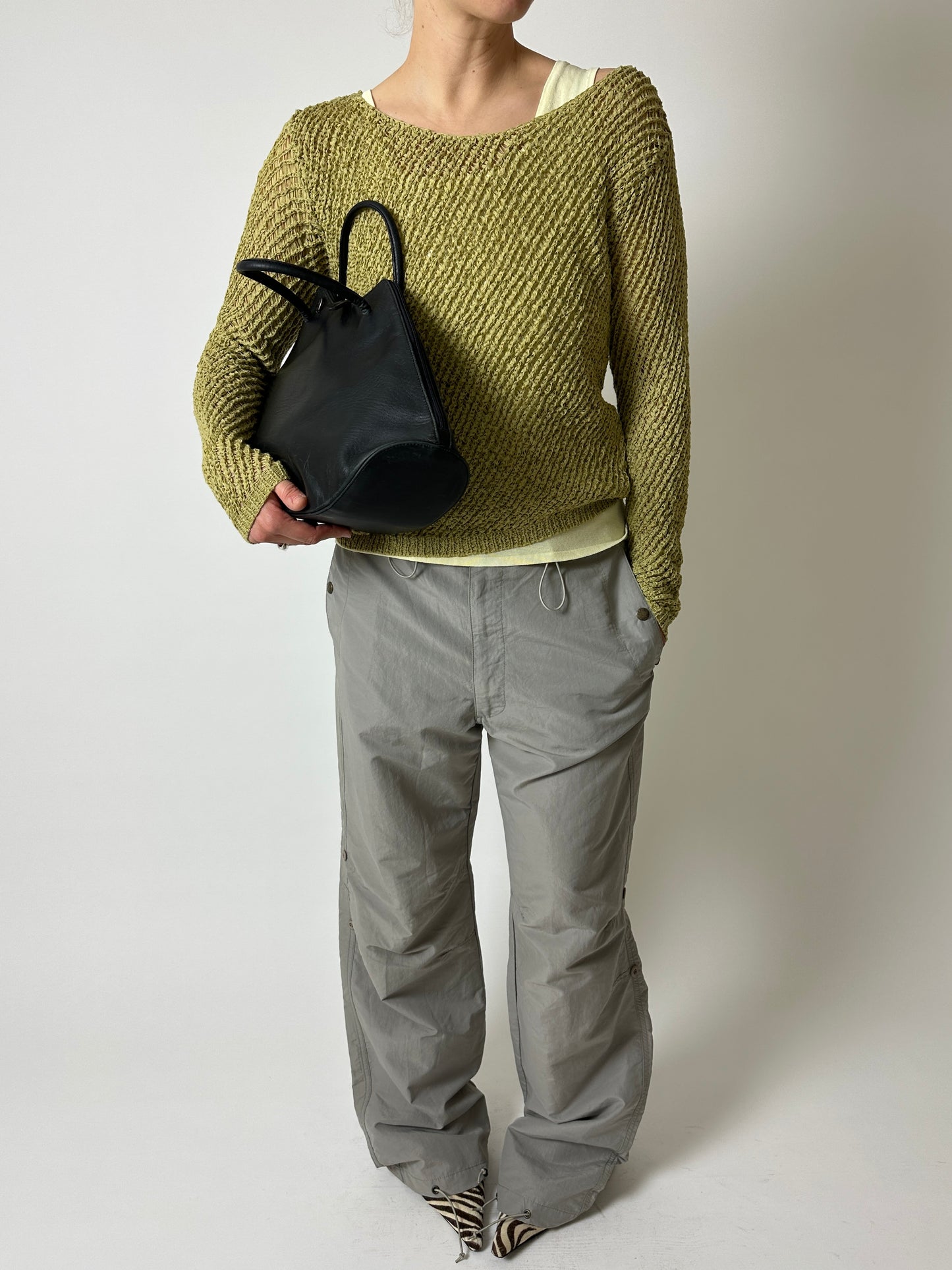 Knitted sweater | Pistachio