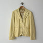 Leather fitted blazer | Butter