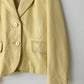 Leather fitted blazer | Butter