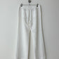 Linen pantalon | White