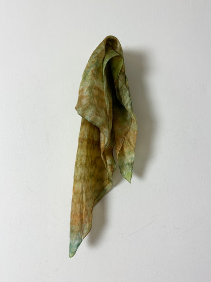 Silk scarf | Soft green