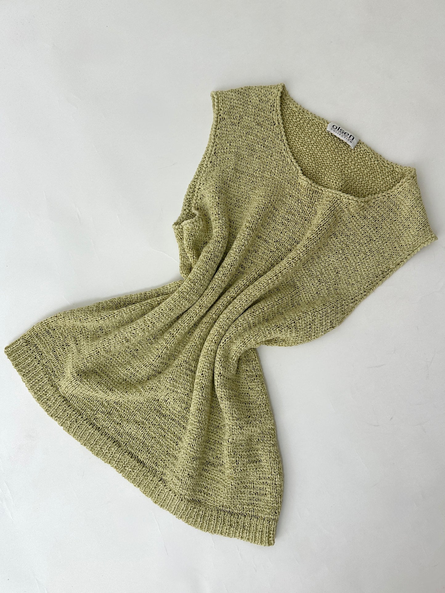 Knitted top | Soft Lime