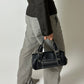 Leather hand bag | Black