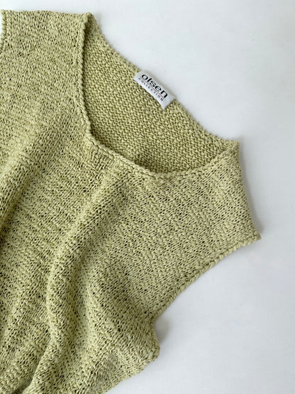 Knitted top | Soft Lime