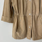 Suede jacket | Sand