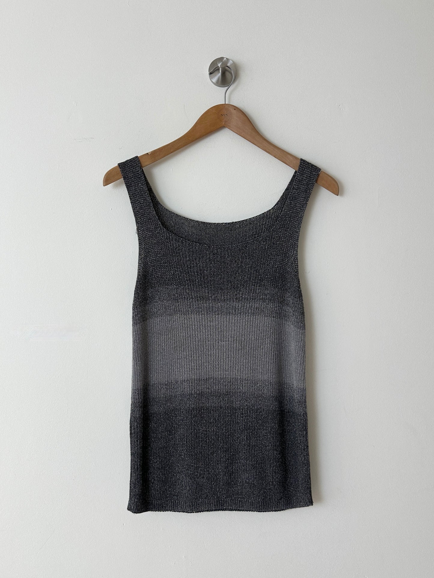 Knitted top | Grey melee