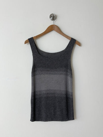 Knitted top | Grey melee