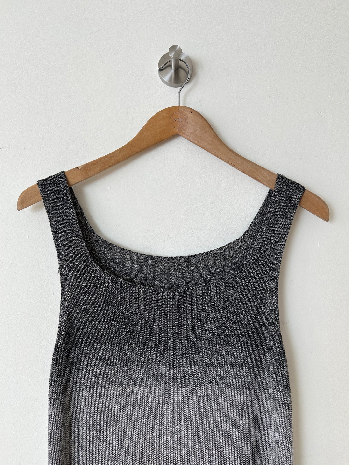 Knitted top | Grey melee