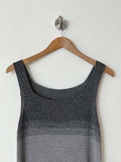 Knitted top | Grey melee